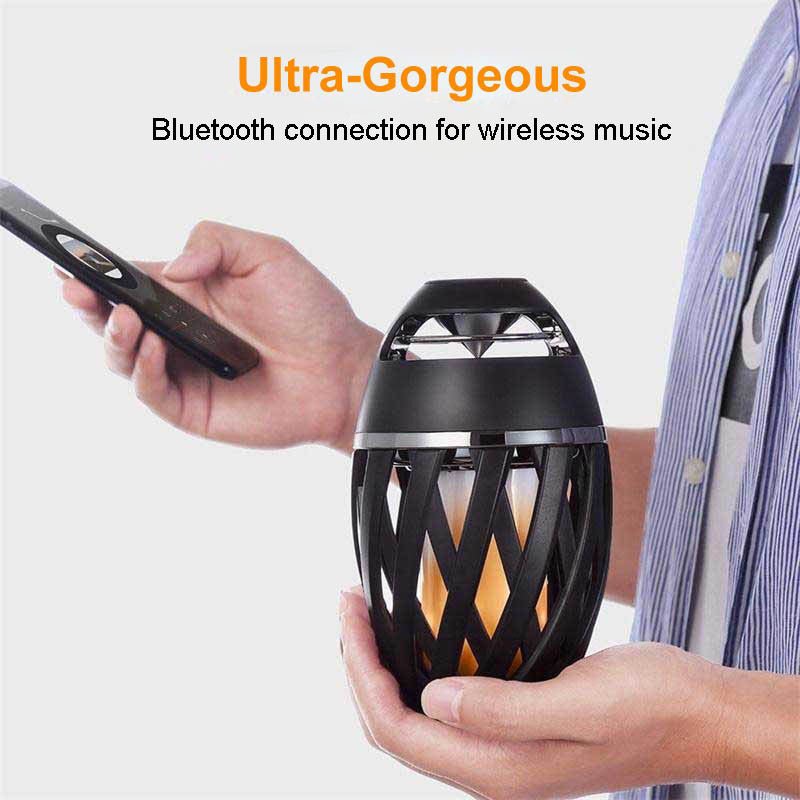 Flight-carrying Flame Bluetooth Speaker Box