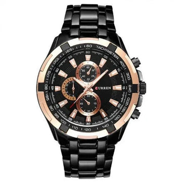 Men's Watch Business Steel Belt Quartz Watch
